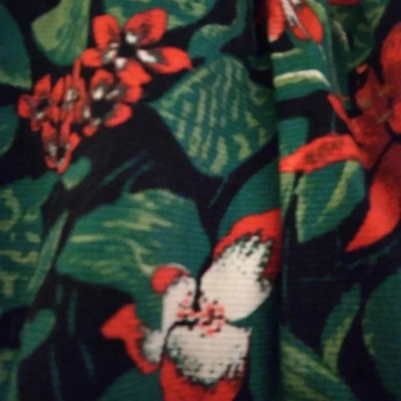 ZARA floral mini skirt X-small like new - Picture 4 of 8